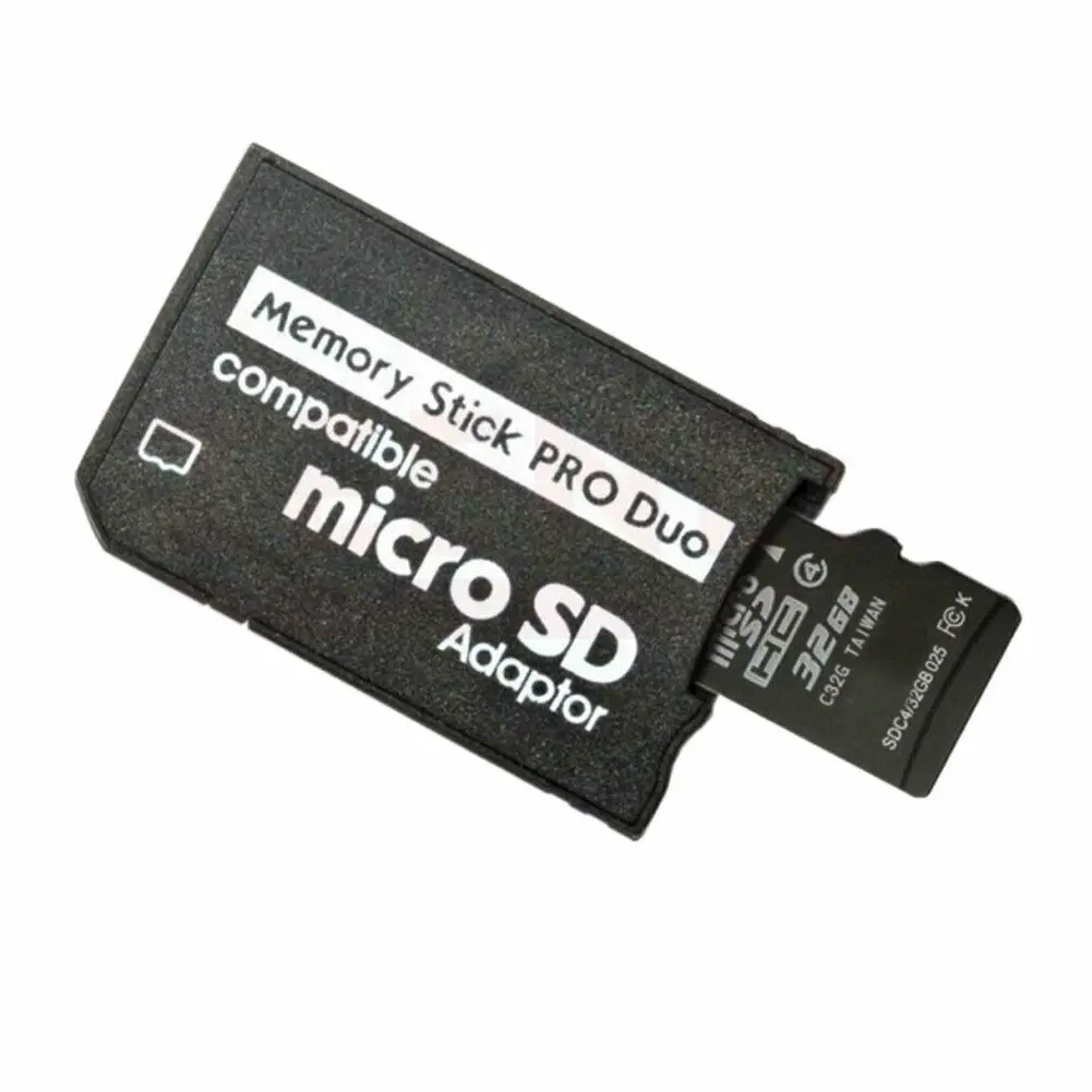 LOT of 100 Micro SD TF to Memory Stick MS Pro Duo SONY PSP Adapter card ADAPTOR 