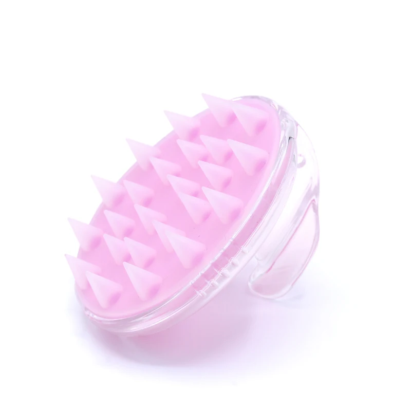 

Amazon hot selle Wholesale Customized Head Scalp Massager Comb Silicone Baby Hair Shampoo Brush
