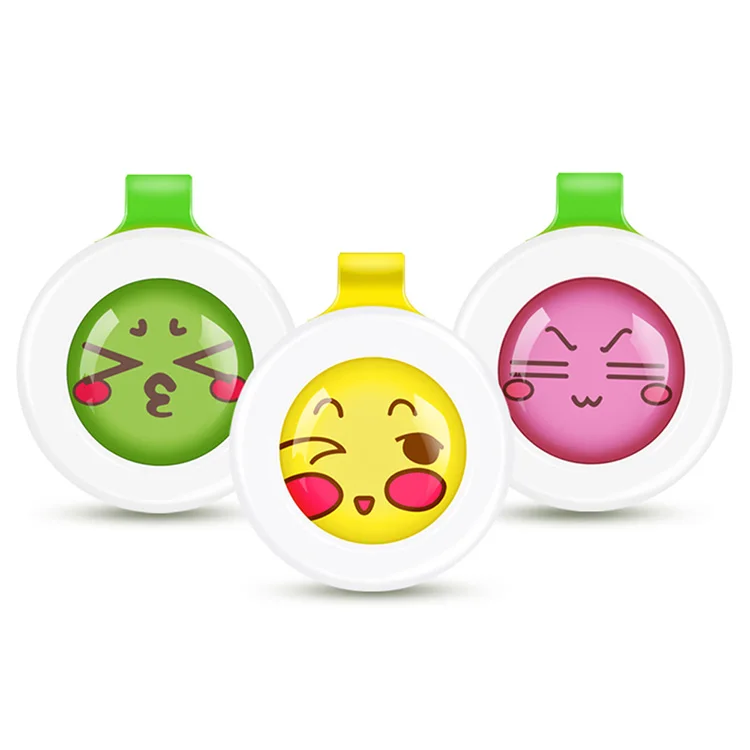 

Factory supplier insect mosquito repellent buckle for kids, Colorful with cartoons
