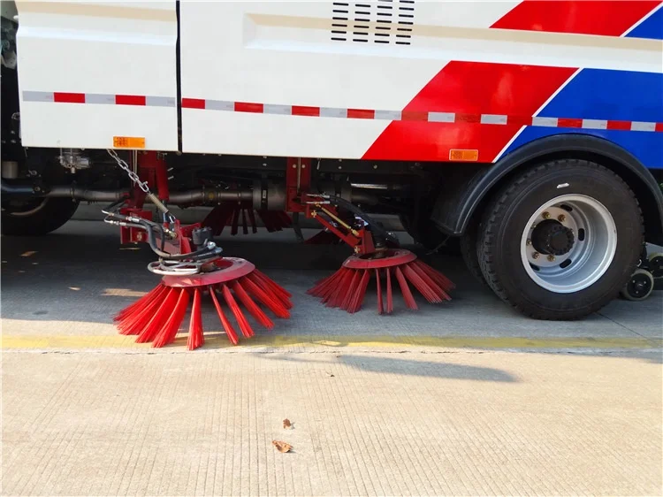 
HOWO sweeper rotary broom street cleaning truck 