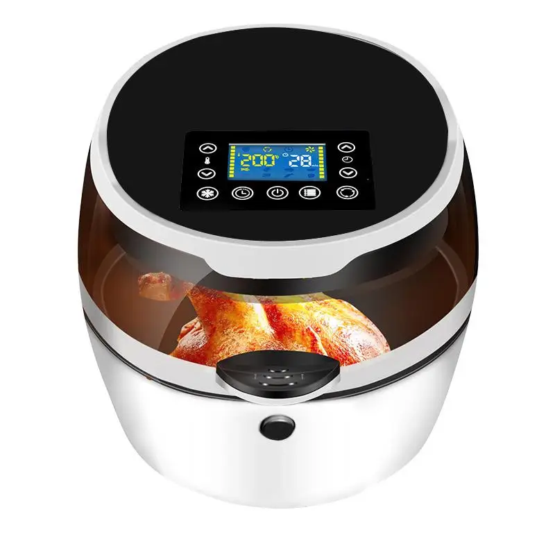 

8 Liter Air Deep Electric Fryer No Oil Adjustable Time And Temperature Chicken Air Fryer Electric