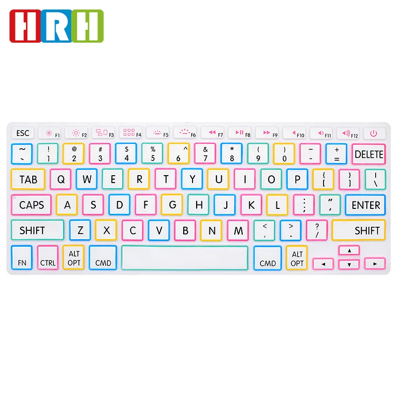 

Soft protector de teclado Silicone Waterproof keypad Protector Silicon Skin For Apple Macbook Pro 13 15 air 13 US Layout, Multiple options