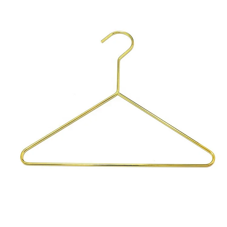 Gold clothes hanger retail store hangers merchandise display hangers MP-39