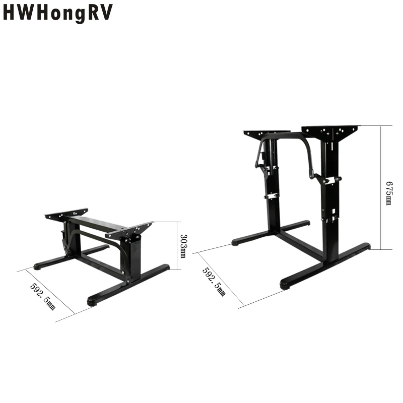 Motor Home Lift Table Table Legs Table Frame For Camping Rv Lifting