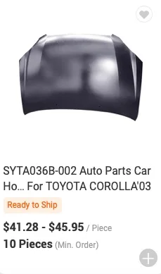 Simyi Auto Spray Steel Engine Cover for MAZDA 6 ATENZA 2003 Awesome Hood Cover Parts factory