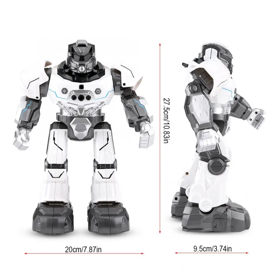 

New Arrival JJRC R5 Intelligent Gesture Control Dancing Watch Follower RC Robot Kids Children Toy Gift, Blue white