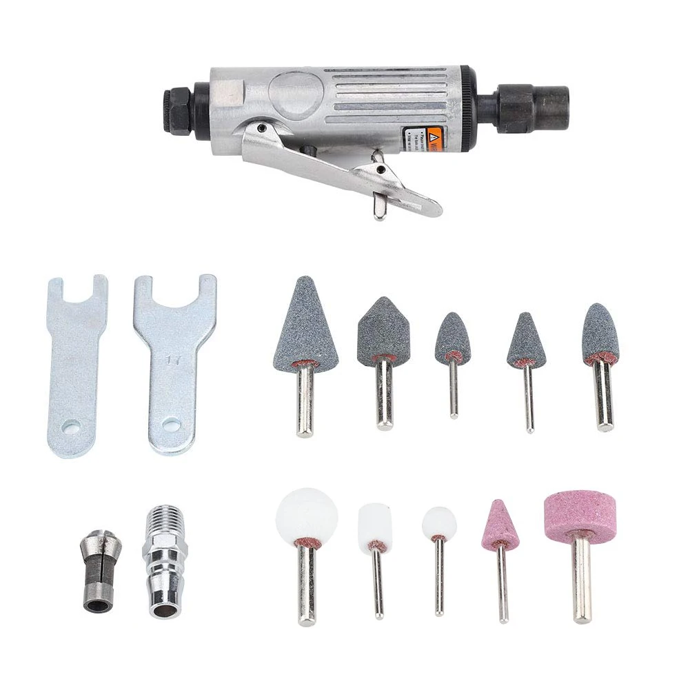 Air Die Grinder 16pcs Air Die Grinder Pneumatic Grinding Tool Air