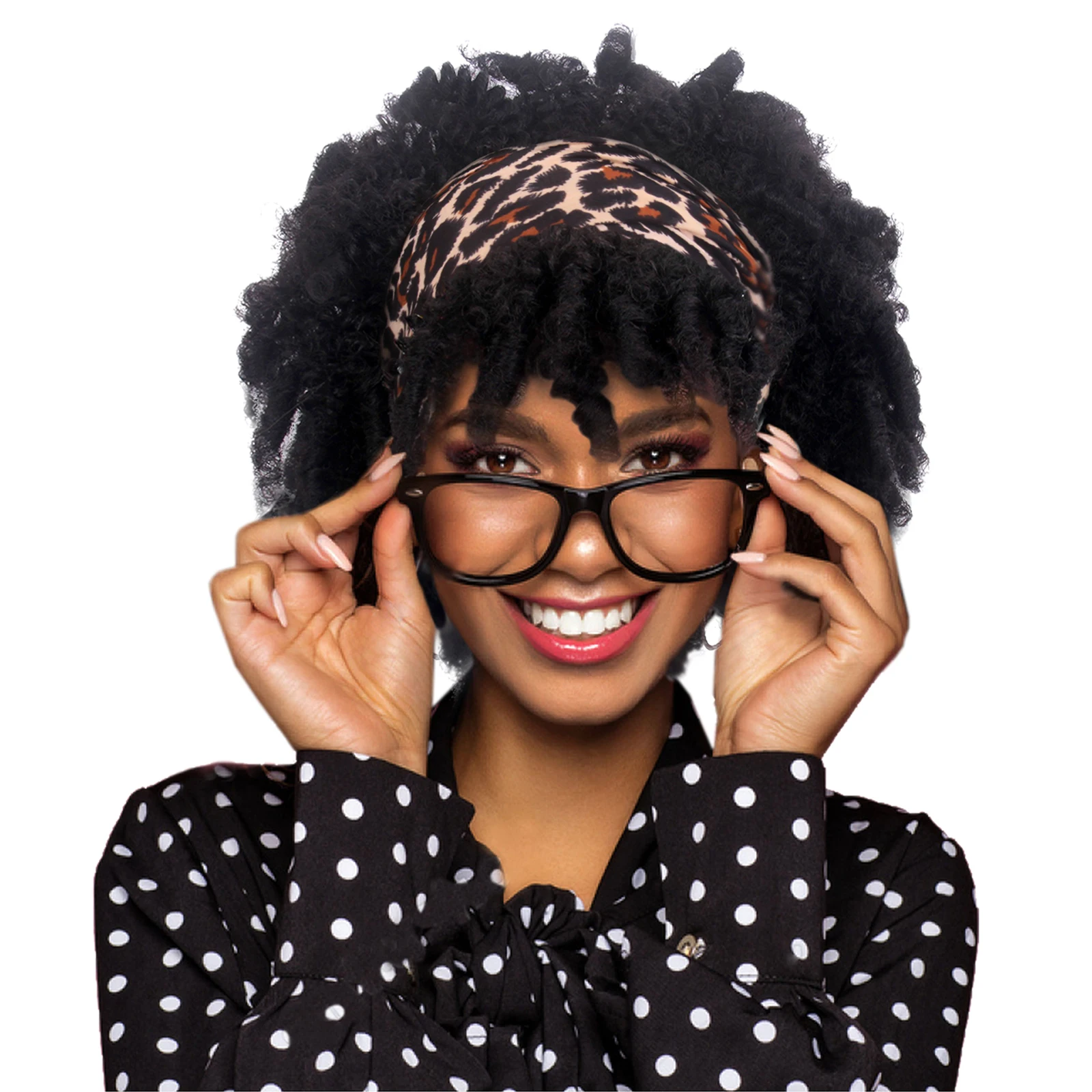 

ST Fantasy Wholesale Curly Headband Wigsblack Short Wigs Cap With Cheap Headband Wigs For Black Women