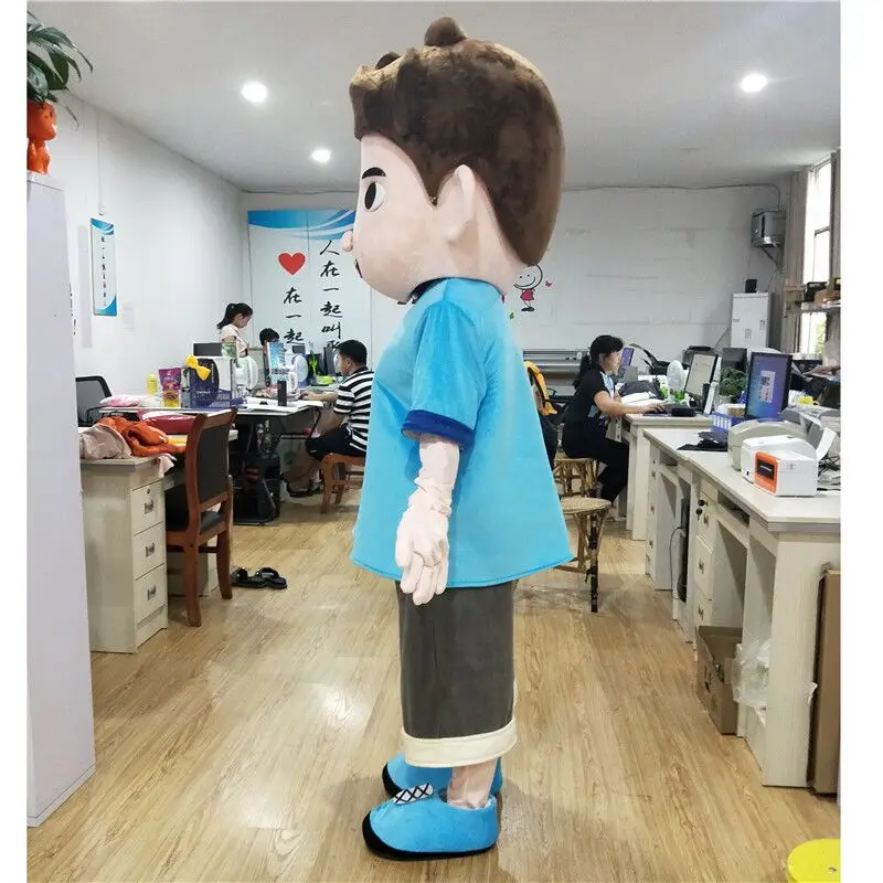 
China factory direct sell customized anime boy mascot costume for adult 