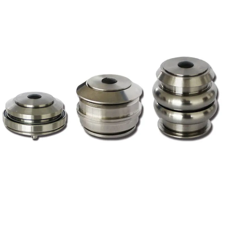 

factory price Titanium bike headset 34 44 tapered bike part, Silver