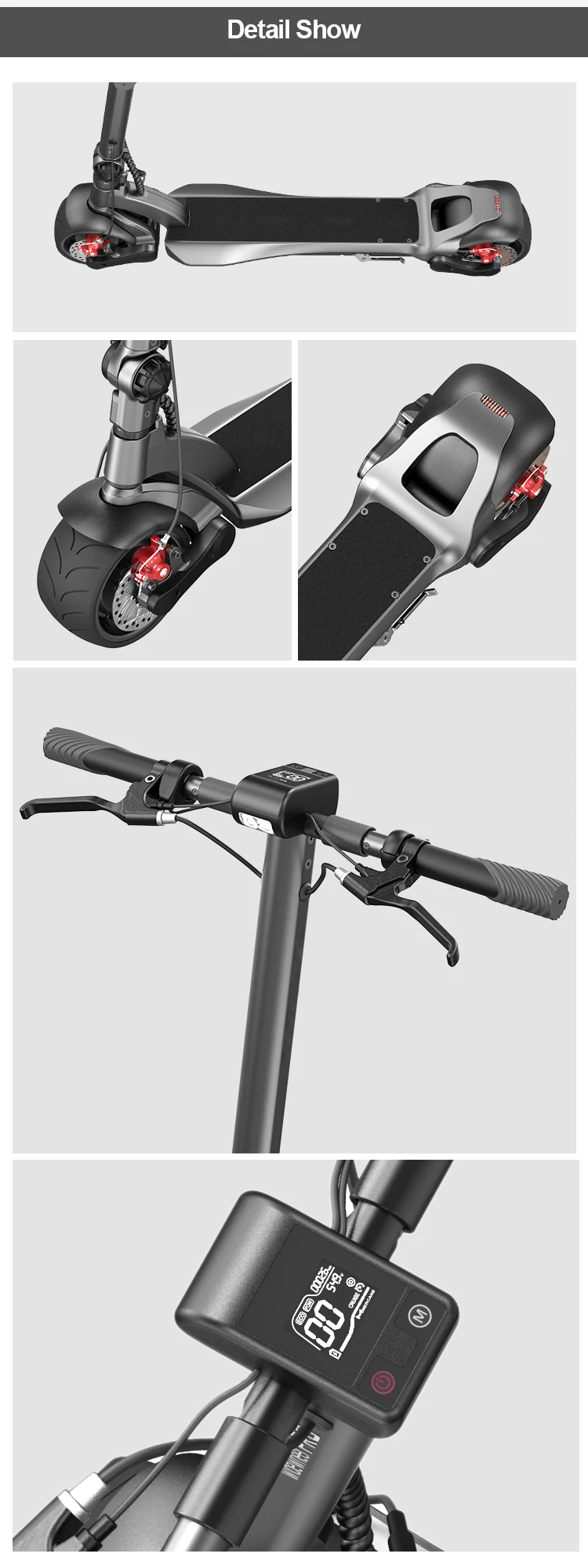 mercane wide wheel pro dual 15ah electric scooter