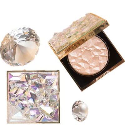 

Private Label Cosmetics highlighter makeup highlighter palette private label, 2 colors