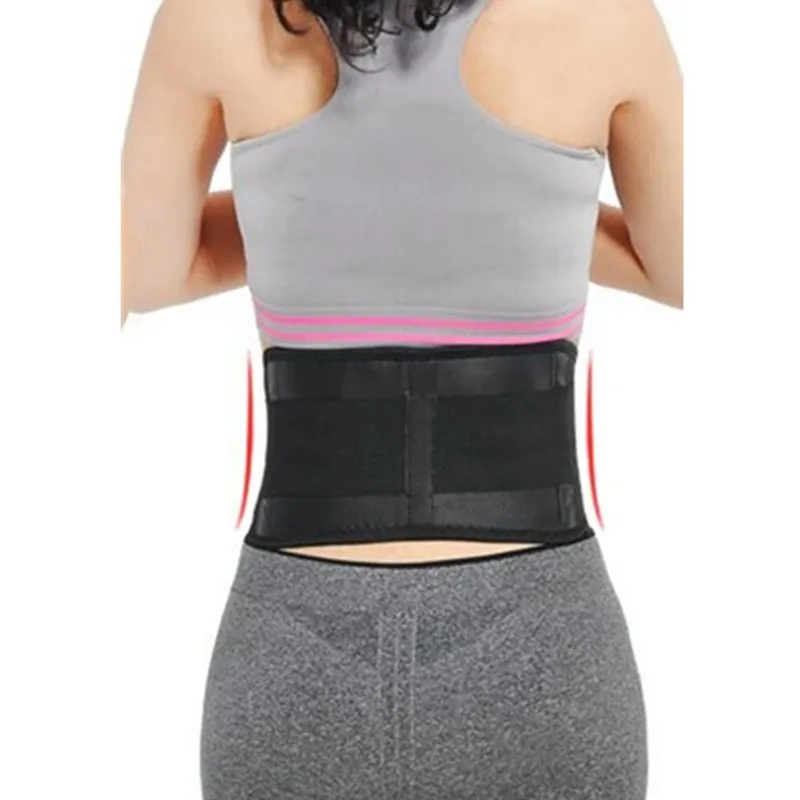 

Tourmaline Adjustable Lower Pain Relief Magnetic Therapy Back Waist trainer Support Weight Loss Waist Trainer Sweat Belt