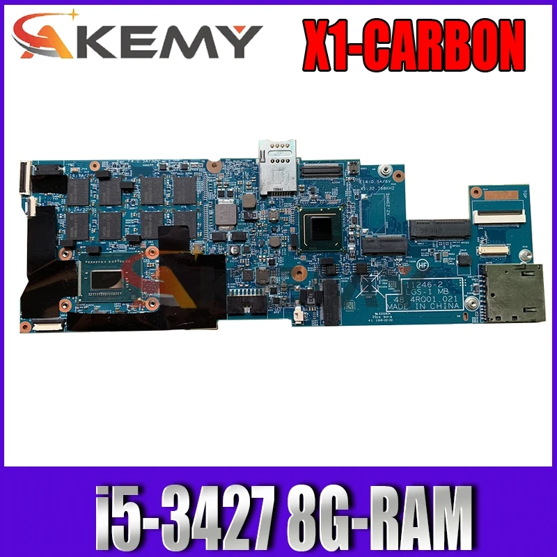 

original is suitable FRU 04Y1977 04W3898 X1-CARBON i5-3427 8G touch for Lenovo Thinkpad laptop motherboard