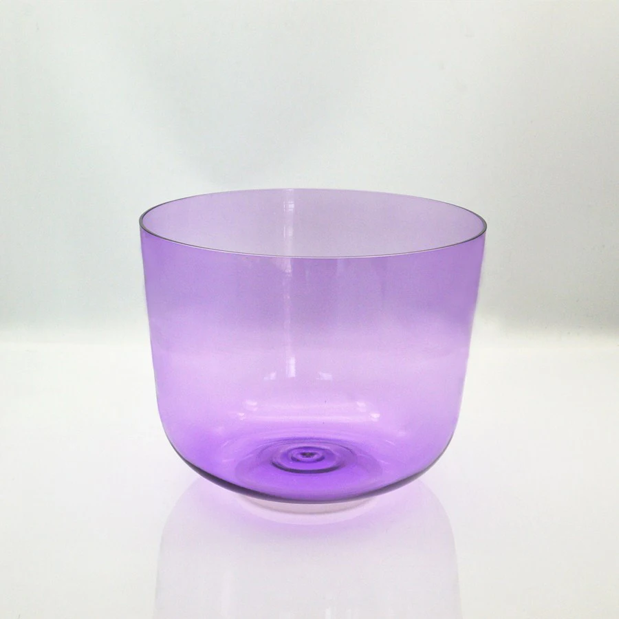 
Reiki Colorful Clear Crystal Singing Bowl From China  (62337005361)