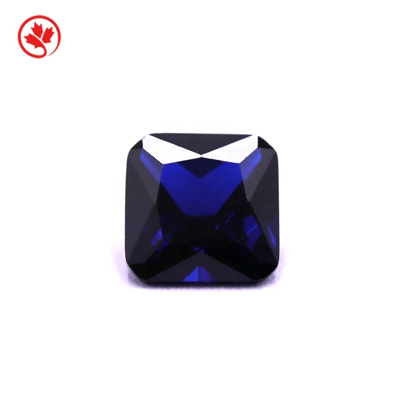 

loose gemstone square shape 114# synthetic spinel stone