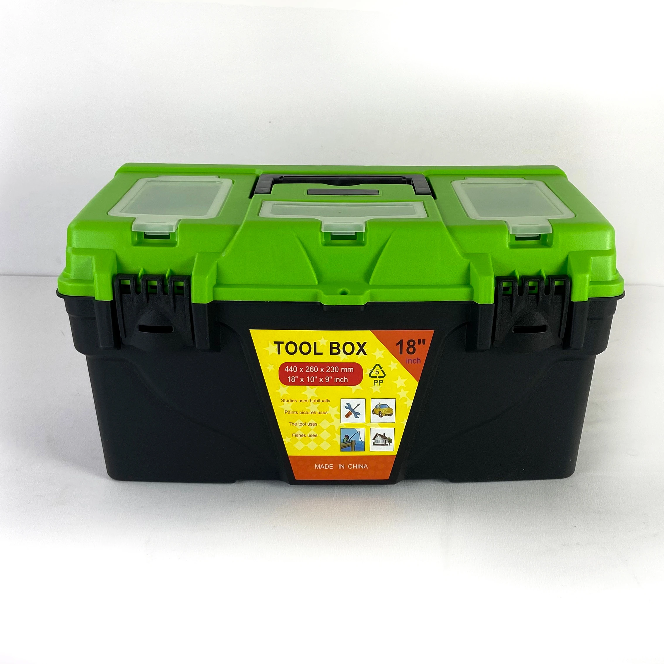 High Quality Wholesale Supplier Manufacturer Plastic buckle marine tool box A18