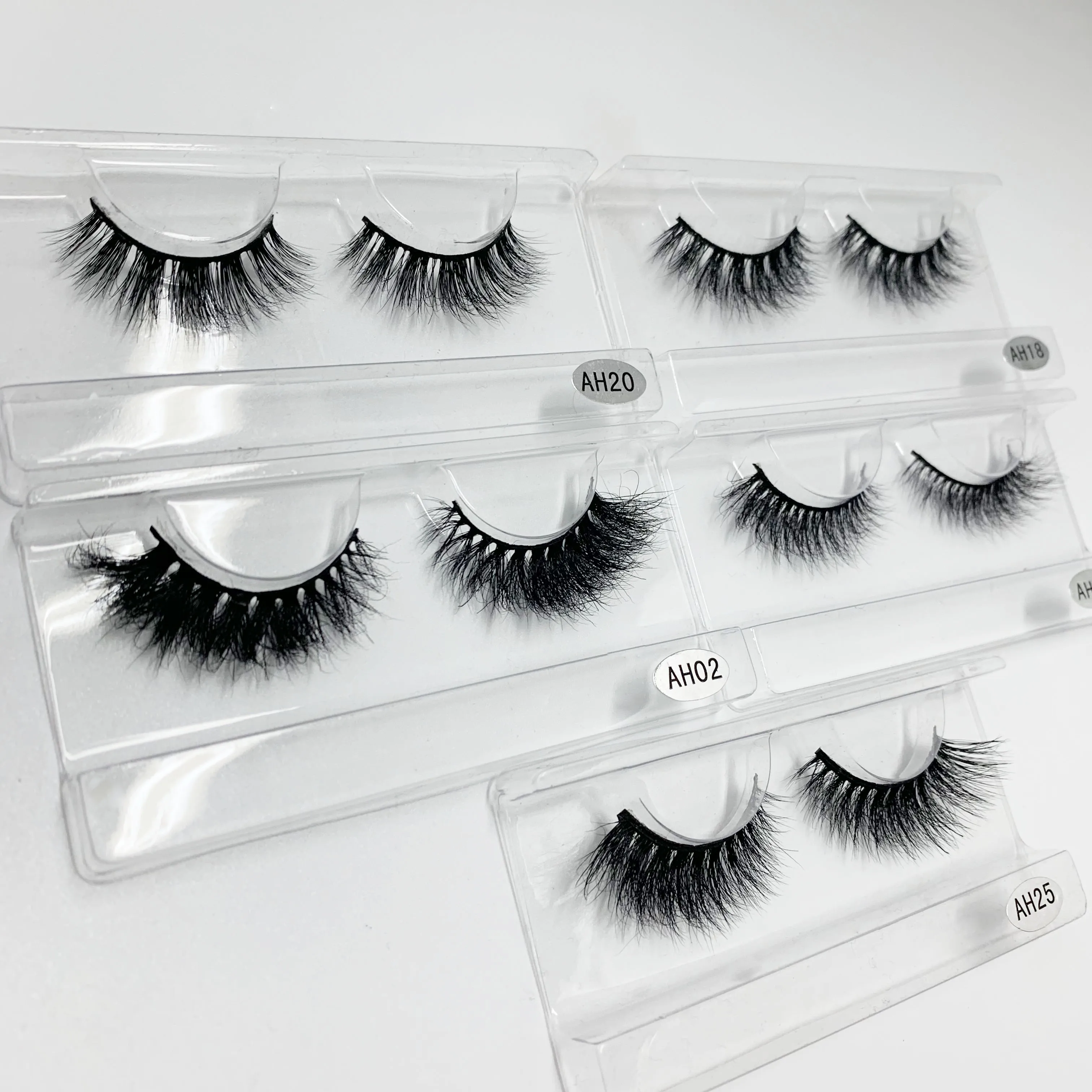 

Lashes Wholesale 10PCS 3D Mink Lashes Natural Long Mink Eyelashes Wholesale False Eyelashes Makeup Cilios In Bulk, Natural black