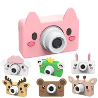 

New Arrival Cute Kid's Camera Cartoon HD Screen 24Mega Pixels Kids Enlightenment Toy Birthday Gift Photo Video Digital Camera