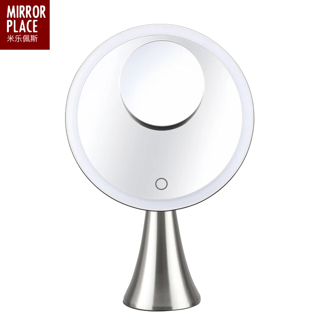 

USB rechargeable LED cosmetic mirror with lights