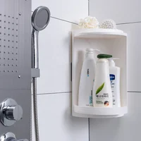 

Custom Made Waterproof Rotate Corner Sundry Organizer Bathroom Seasoning Storage Rack