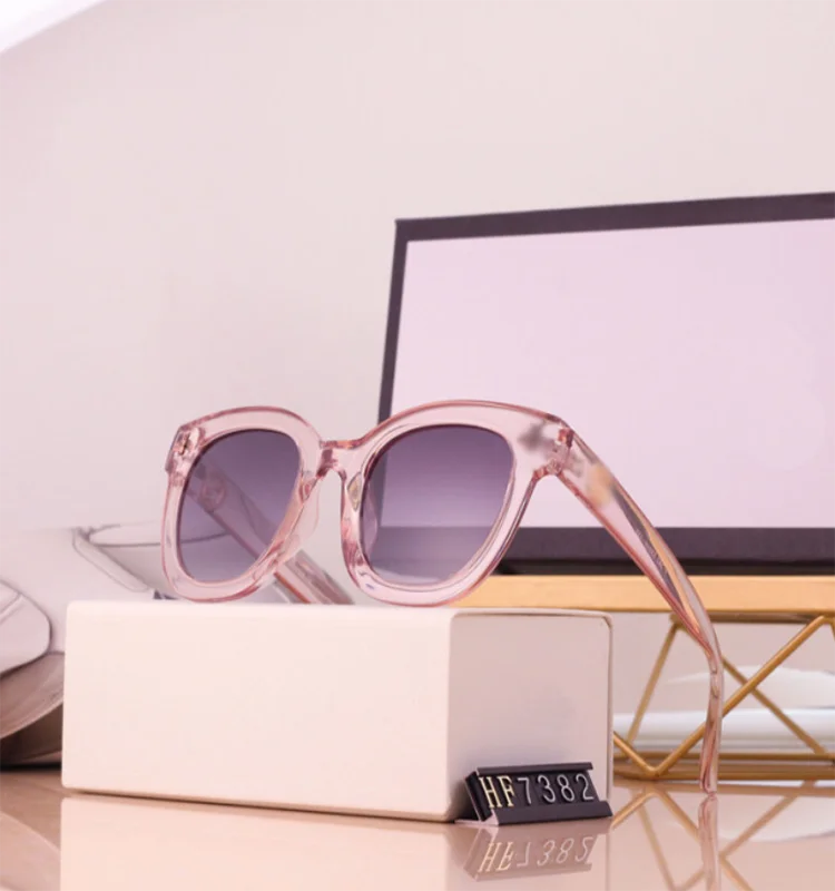 

2021 Designer sunglasses fashion eyewear brand luxury shade glasses, Custom colors