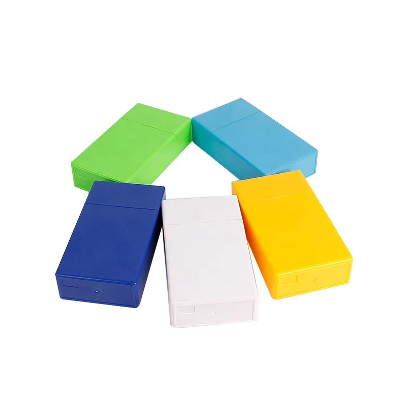 

High Quality Hot Selling Plastic Dampproof Cigarette Case, Random