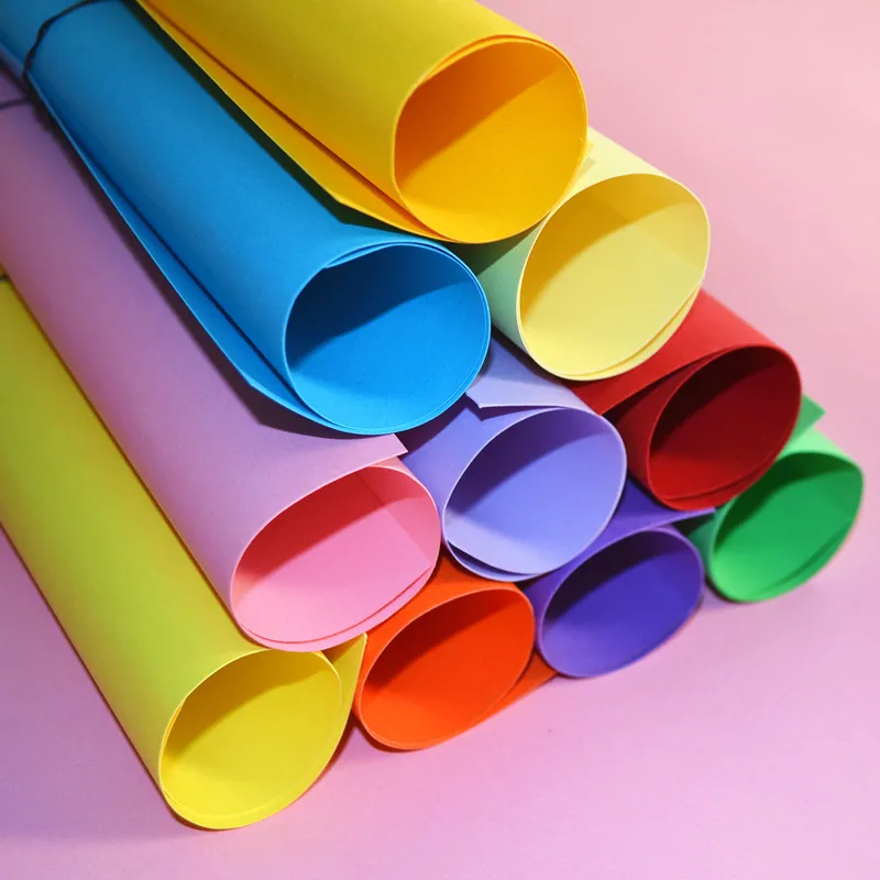 专业180gsm a4 尺寸彩色纸板纸,儿童手工艺品