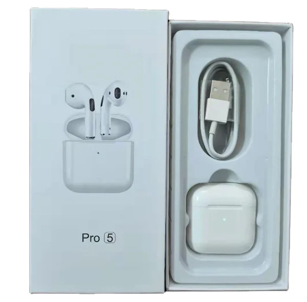 

Earphone Headphone Pro 5 Wireless blue tooth headset earphone