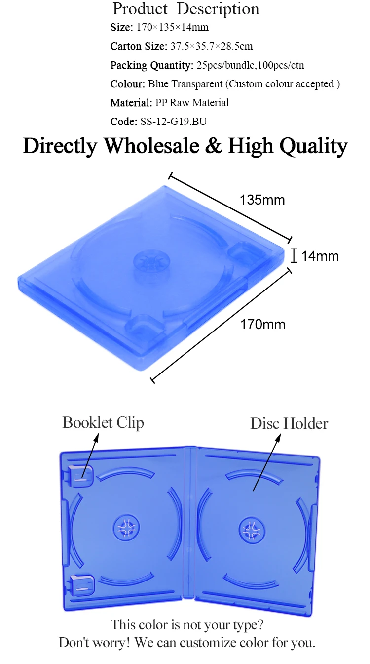 Wholesale Snes Single Cd Dvd Box Nintend Switch Vita Wii Blue Plastic Play Station 4 Ps4 Ps2 Ps3 Ps5 Game Case Buy Game Case Ps4 Snes Game Case Plastic Ps4 Game Case Product