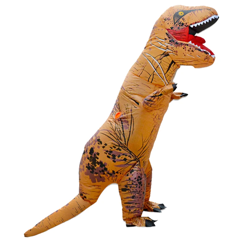 

HUAYU Battery Pack Halloween T-Rex Dragon Dinosaur Inflatable Costume for Adults Kids, As pictures