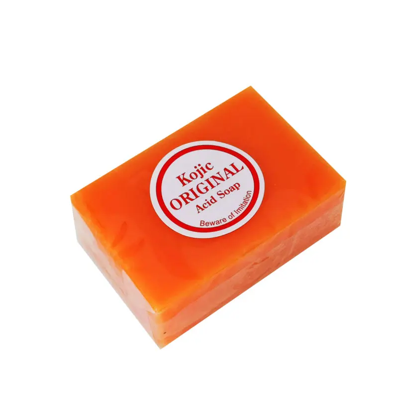

Private label beauty skin care whitening glutathione papaya kojic acid soap for dark spots, Orange
