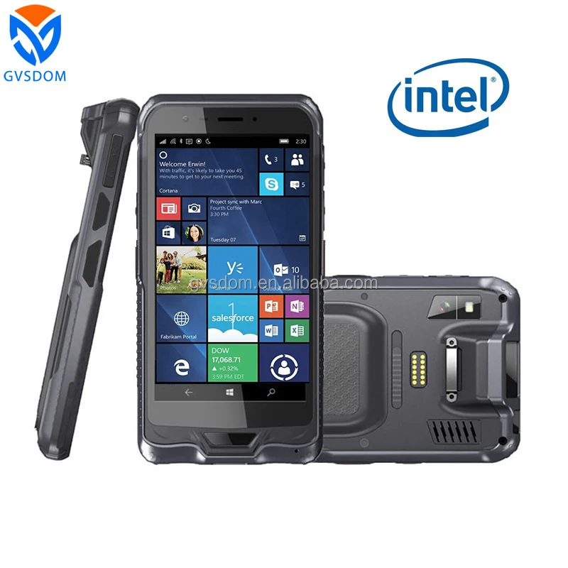 

6 inch PDA wireless barcode scanner handheld pda mobile computer in warehouse pda Windows 10