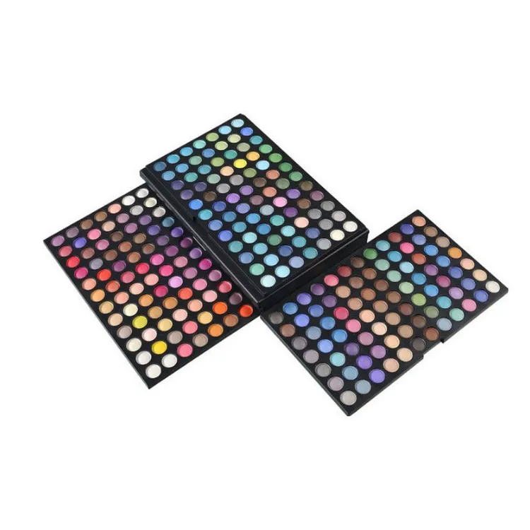 

Custom Logo Makeup High Quality 252 Color Glitter & Matte & Shimmer Eyeshadow Palette, 120 color
