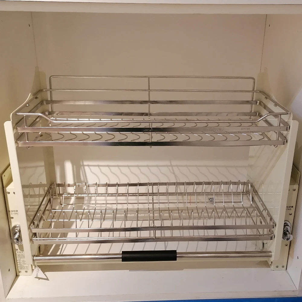 600mm 700mm 800mm 900mm Kitchen Chrome Stainless Steel Pull Out