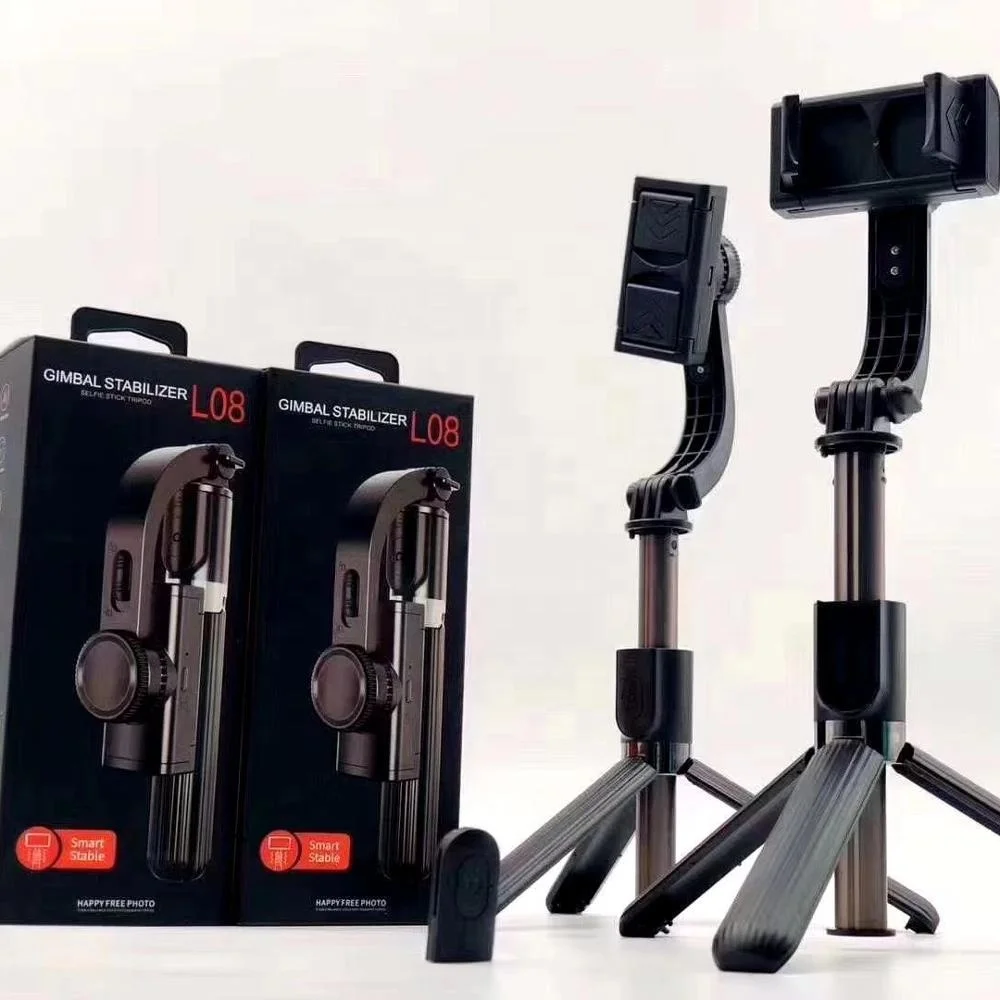 

Mobile phone stabilizer anti-shake handheld gimbal vibrato video shooting artifact gyroscope L08 tripod selfie stick