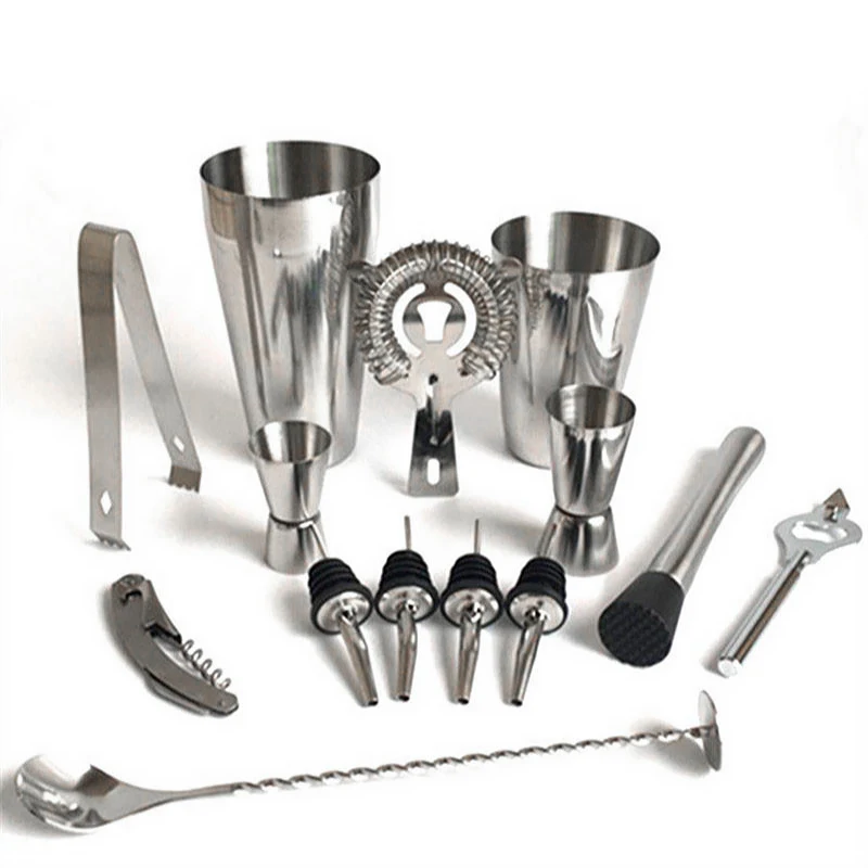 

Factory Bar Shaker Maker Table Gold Boston Gift Cocktail Sets Cups