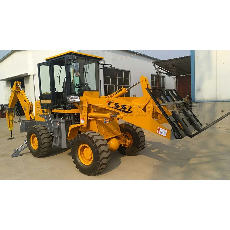 Mini Compact Backhoe Loaders For Sale Multifunctional Backhoe Loader Front Wheel Loader