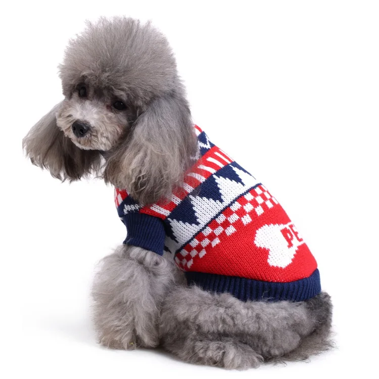 

Outerwears Coat Sweaters Clothes Puppy Pet Cat Costumes Snowflake Reindeer Dog Apparel Christmas Halloween Xmas Dogs Sweater, 18 colors