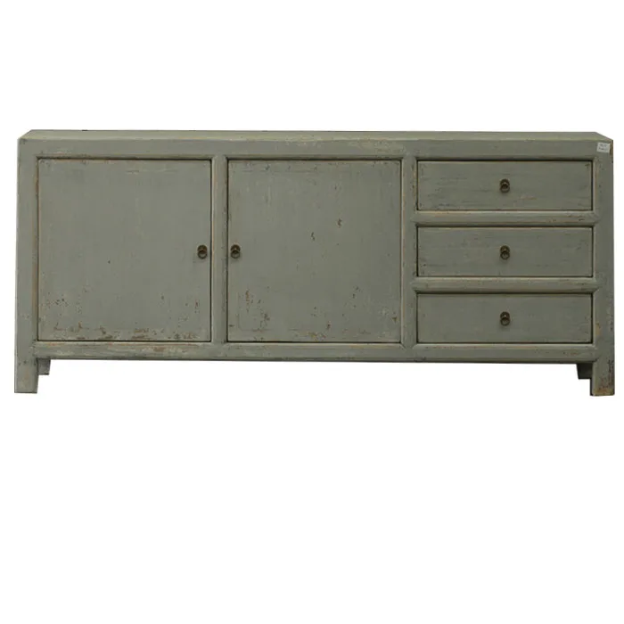 
Antique Reclaimed wood European Furniture living room reproduction distressed cabinet 