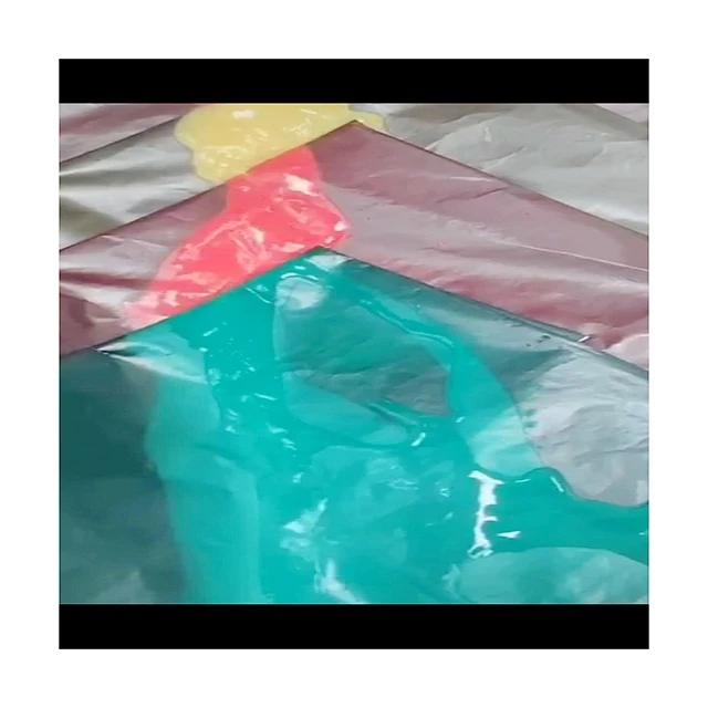 
300T polyester pongee Supply new varieties of temperature-sensitive color-changing cloth skin-sensitive coating fabric 