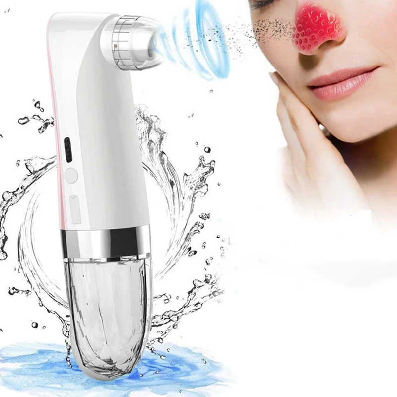 

No pain Shrink pores electric silicon suction deep cleansing pore cleaner water blackhead remover vacuum