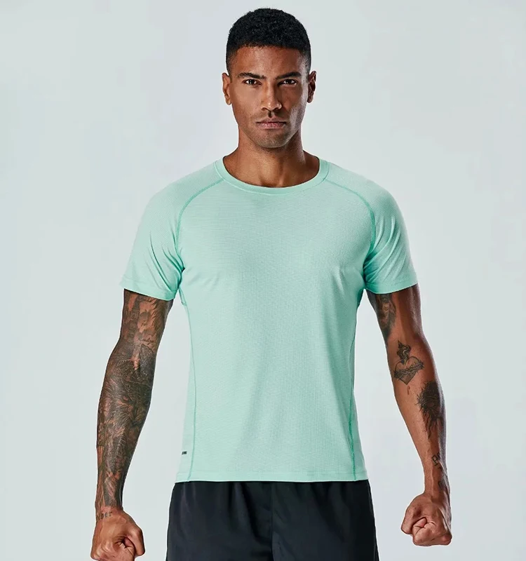 

Good Selling Outdoor Fitness Clothing Mens Plain Shirt