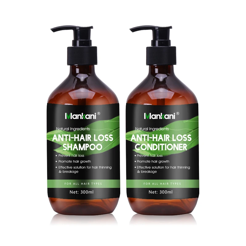 

Mankani 300ml bottle healthy herbal organic thickening ginger care hair loss treatment oil control hair growth shampoo