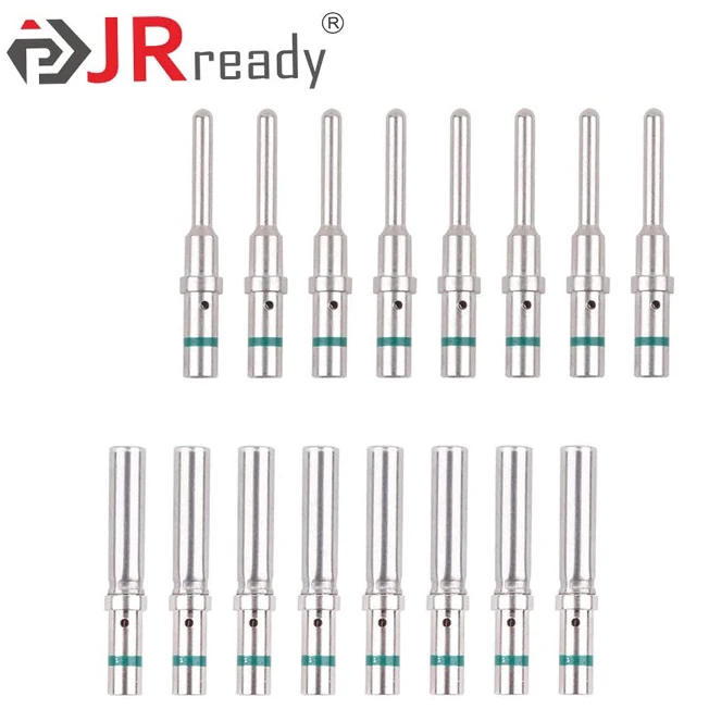 JRready ST6260 DTM Series Connector Closed Barrel Terminals Kit Size 20 Solid Contacts 40 PCS Male 0460-202-20141 and 40 PCS Female 0462-215-20141 for Deutsch 22-20 Awg Barrel Connector
