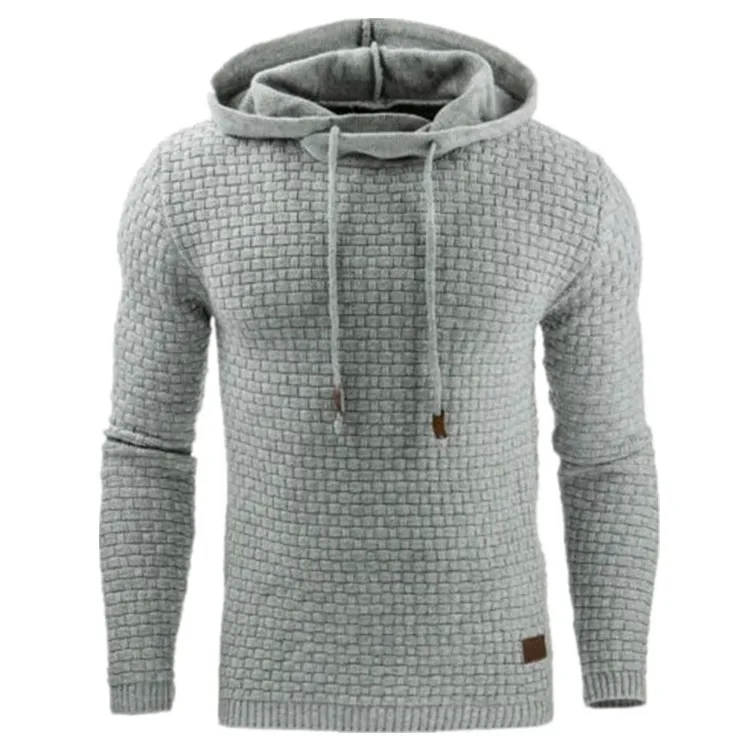 

Autumn winter new style european american men jacquard sweater long sleeved hoodie jacket