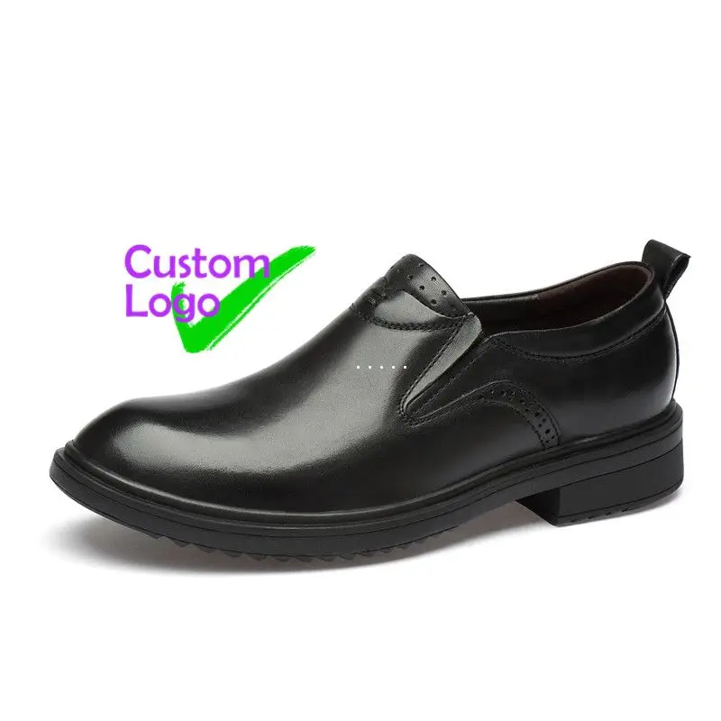 

Slip-on Gents 2020 Formal Shoe For Men Genuine Leather Hiver Caballeros Mens Leather Formal Shoe British 2020 Soft Shoes Leather