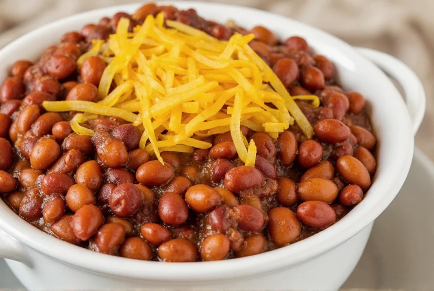 Black beans in chili