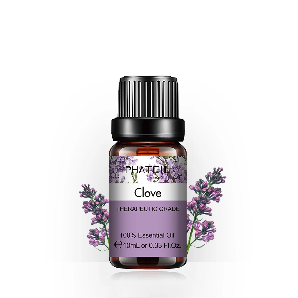 

10ML Clove Essential Oil for Aroma Diffuser Natural Wholesale 100% Pure Essential Oil Glass Bottle OEM/ODM 10ml*1pcs