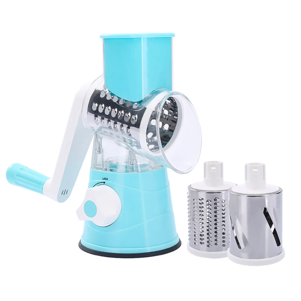 

2020 New BPA Free Mandoline Fruit Slicer Manual Cutter Carrot Grater Potato Slicer Drum Grater Vegetable Chopper for Kitchen